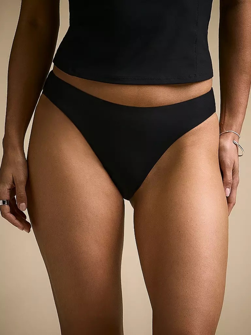 NWOT CALIA Women's Low Rise V Swim Bottoms